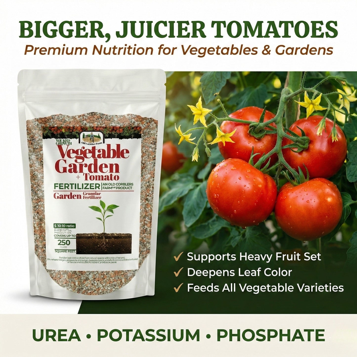 Wicked Growth Garden & Tomato Fertilizer