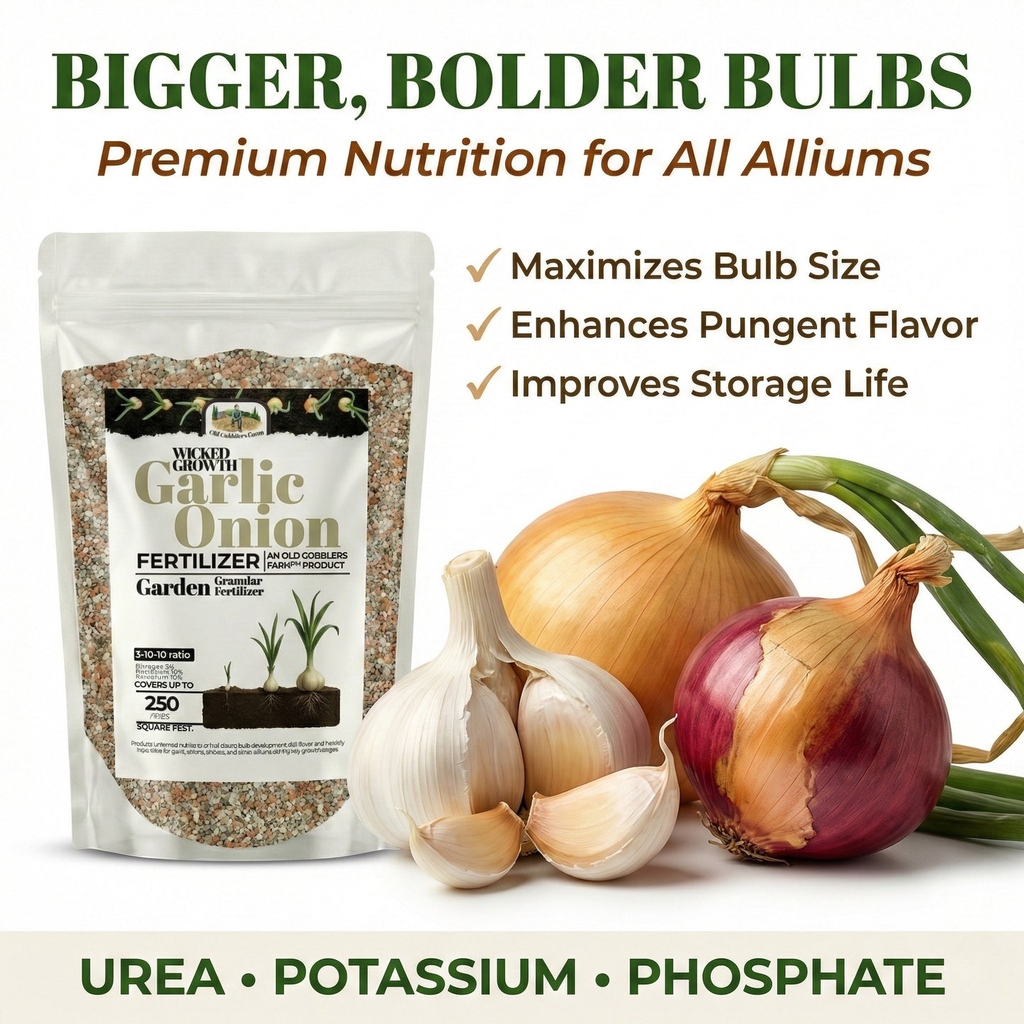 Wicked Growth Garlic Onion Fertilizer