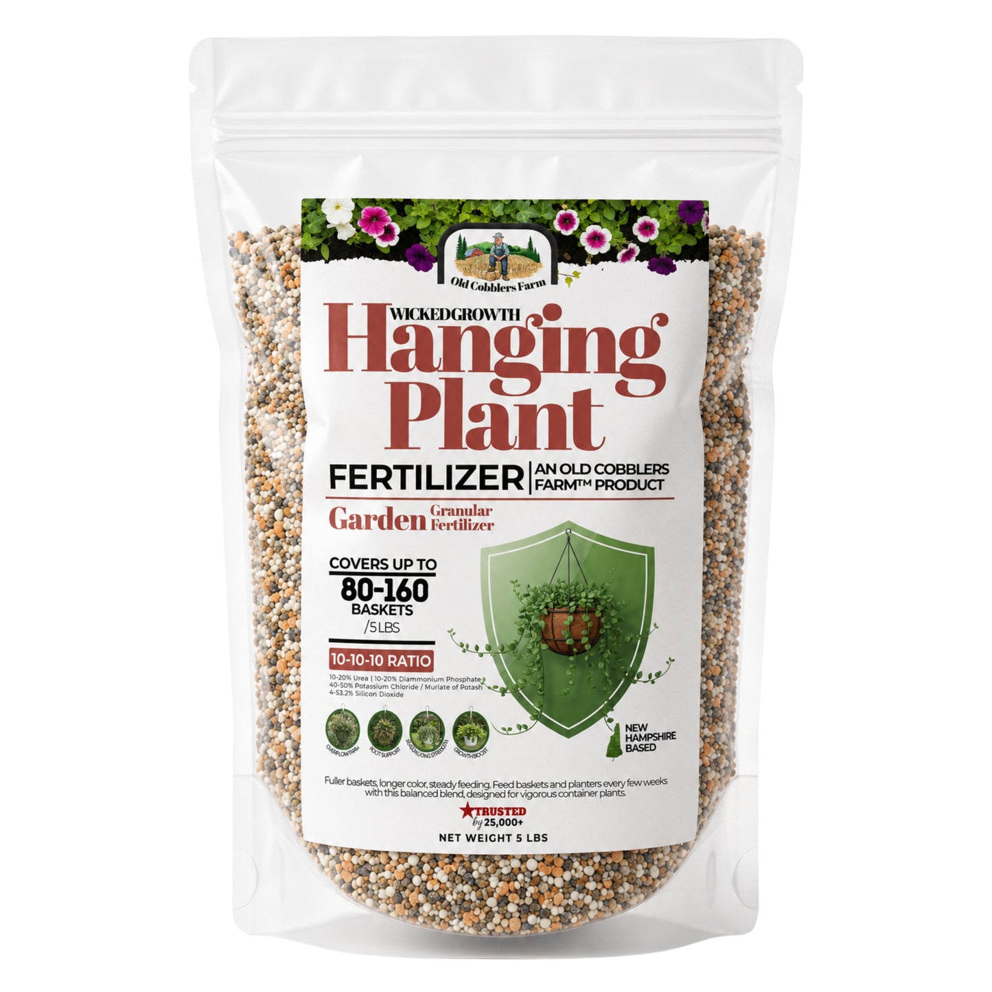 Wicked Growth Hanging Plants Fertilizer - Old Cobblers Farm