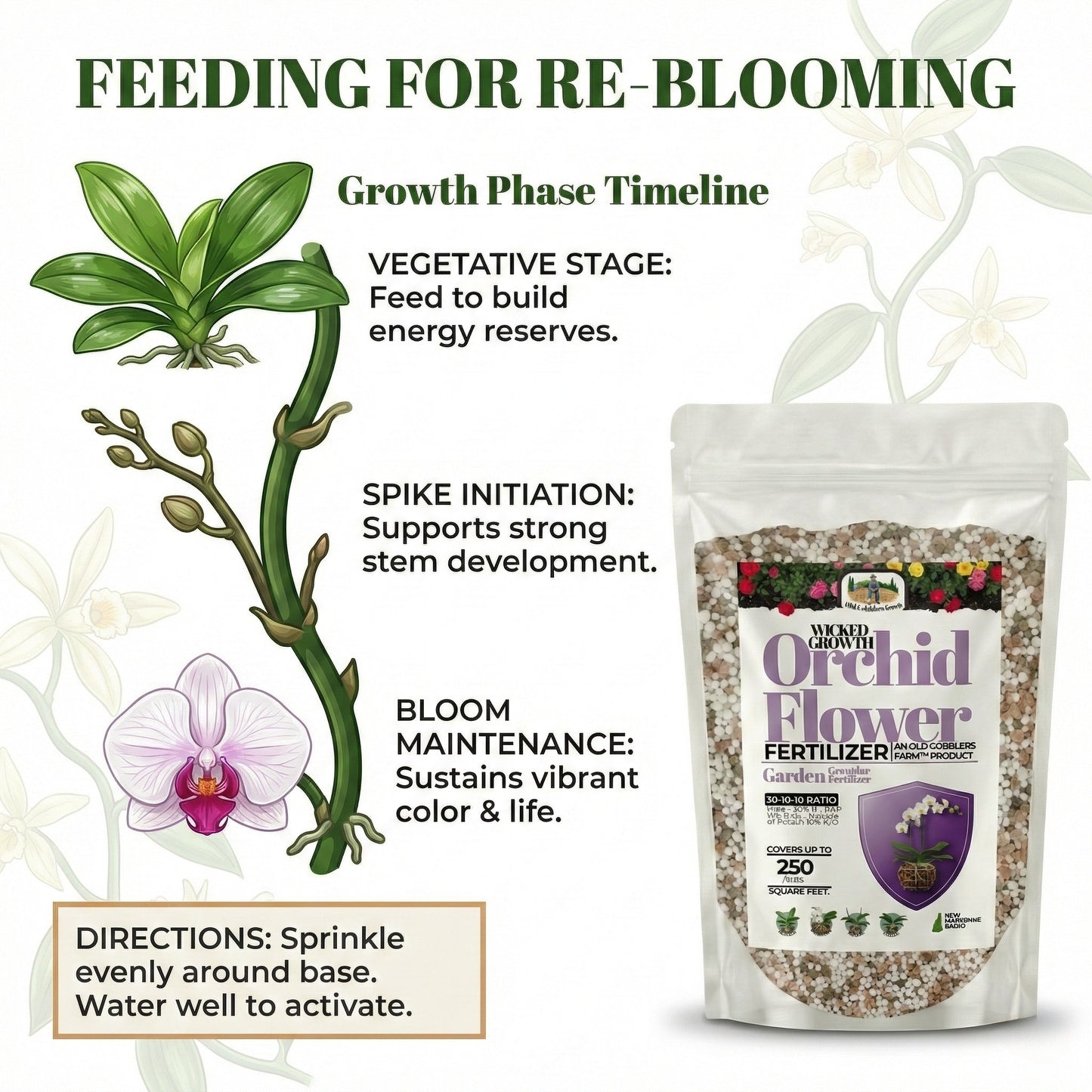 Wicked Growth Orchids Fertilizer