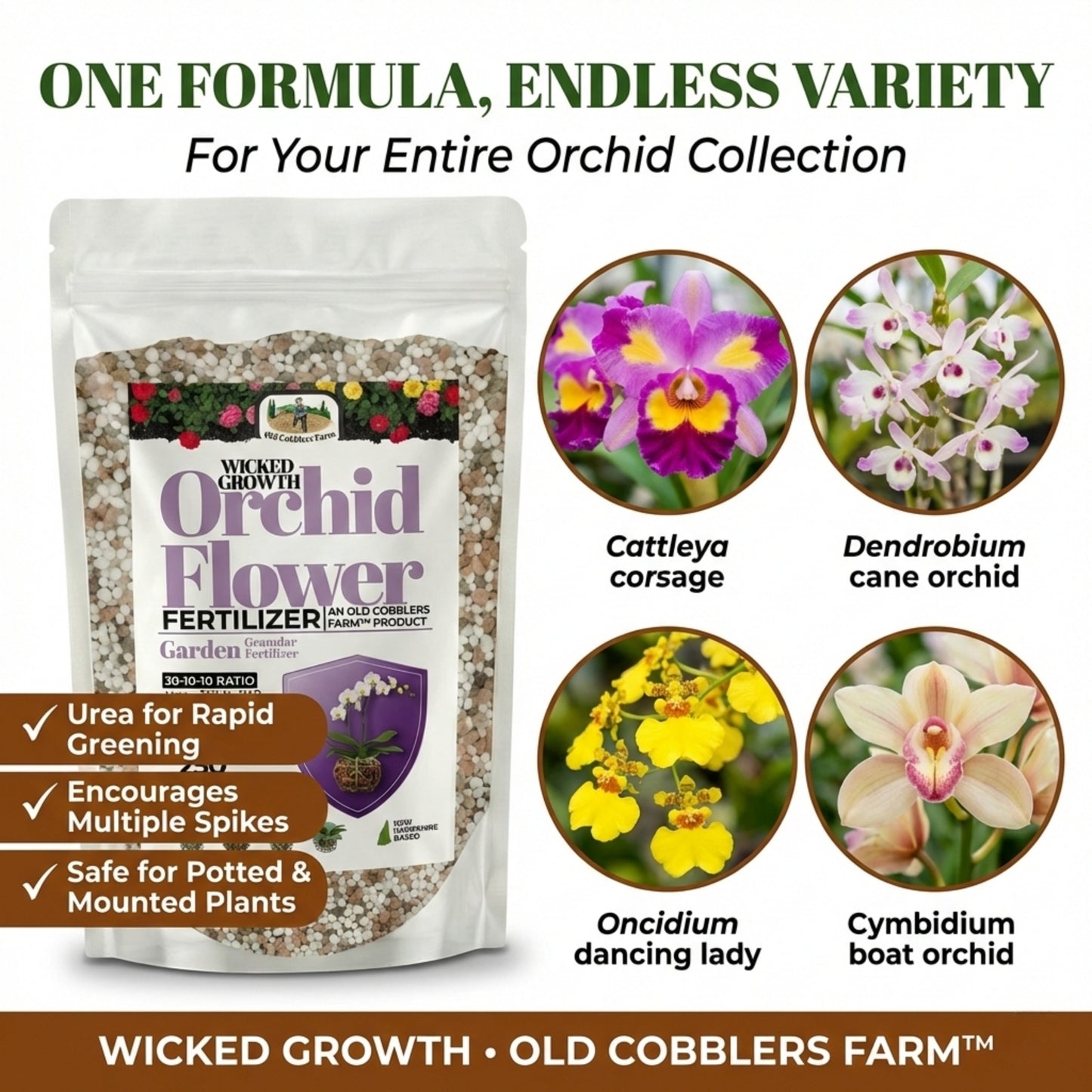 Wicked Growth Orchids Fertilizer