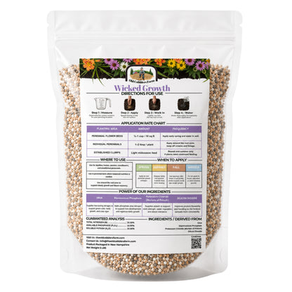 Wicked Growth Perennial Flowers Fertilizer