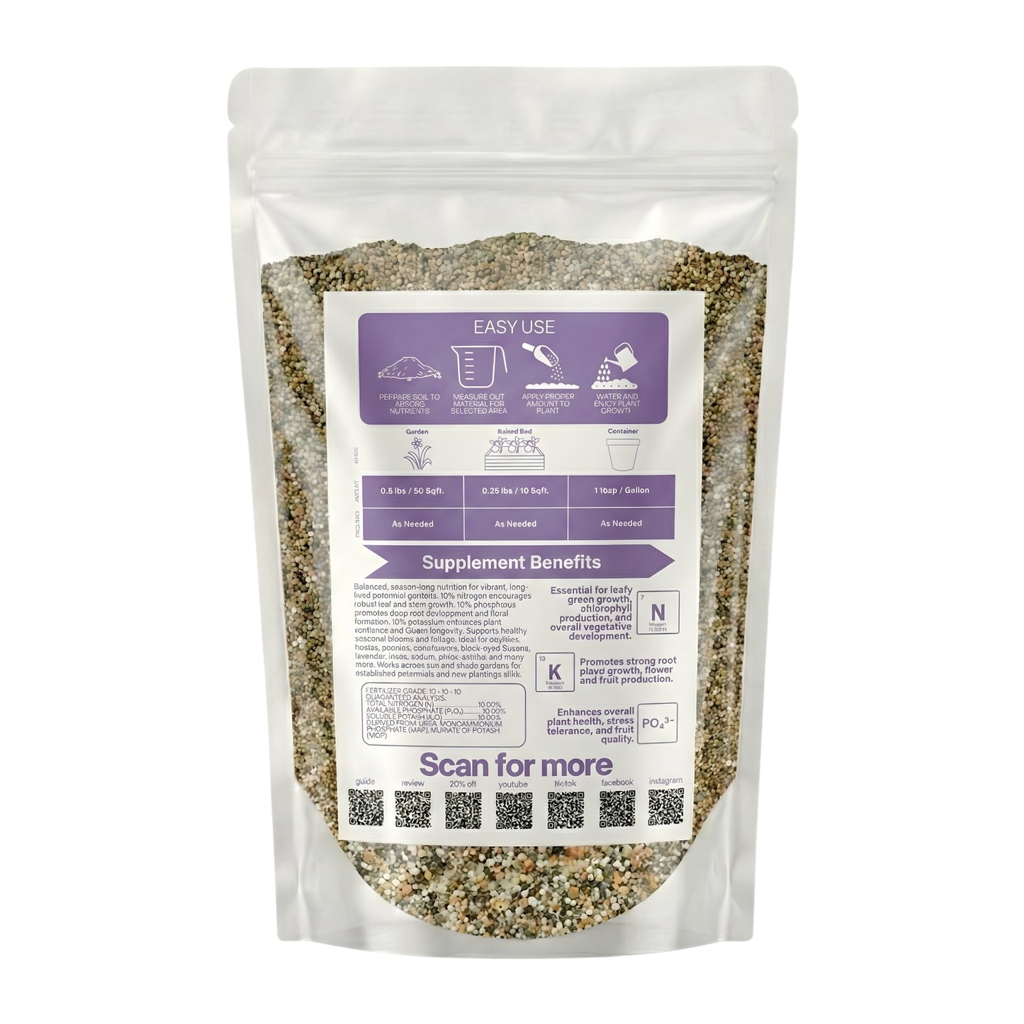 Wicked Growth Perennial Flowers Fertilizer