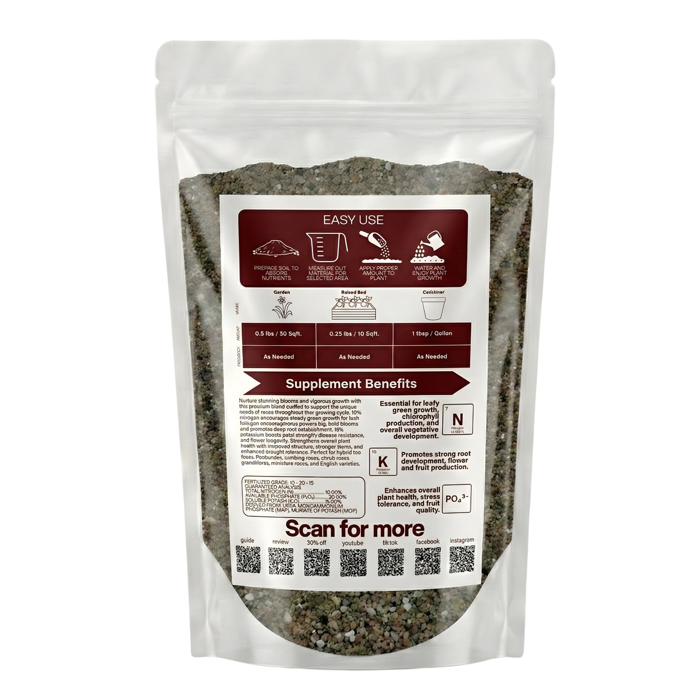 Wicked Growth Roses Fertilizer