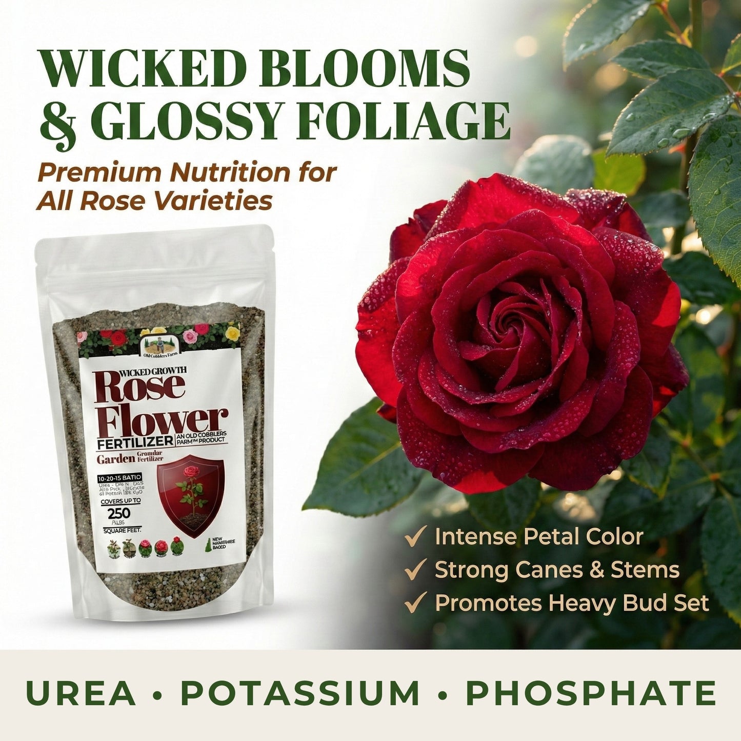 Wicked Growth Roses Fertilizer