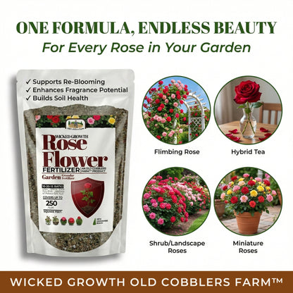 Wicked Growth Roses Fertilizer