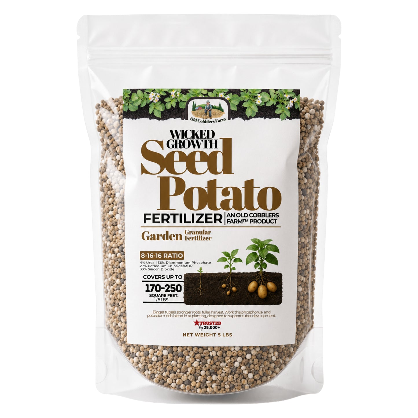 Wicked Growth Seed Potato Fertilizer - Old Cobblers Farm