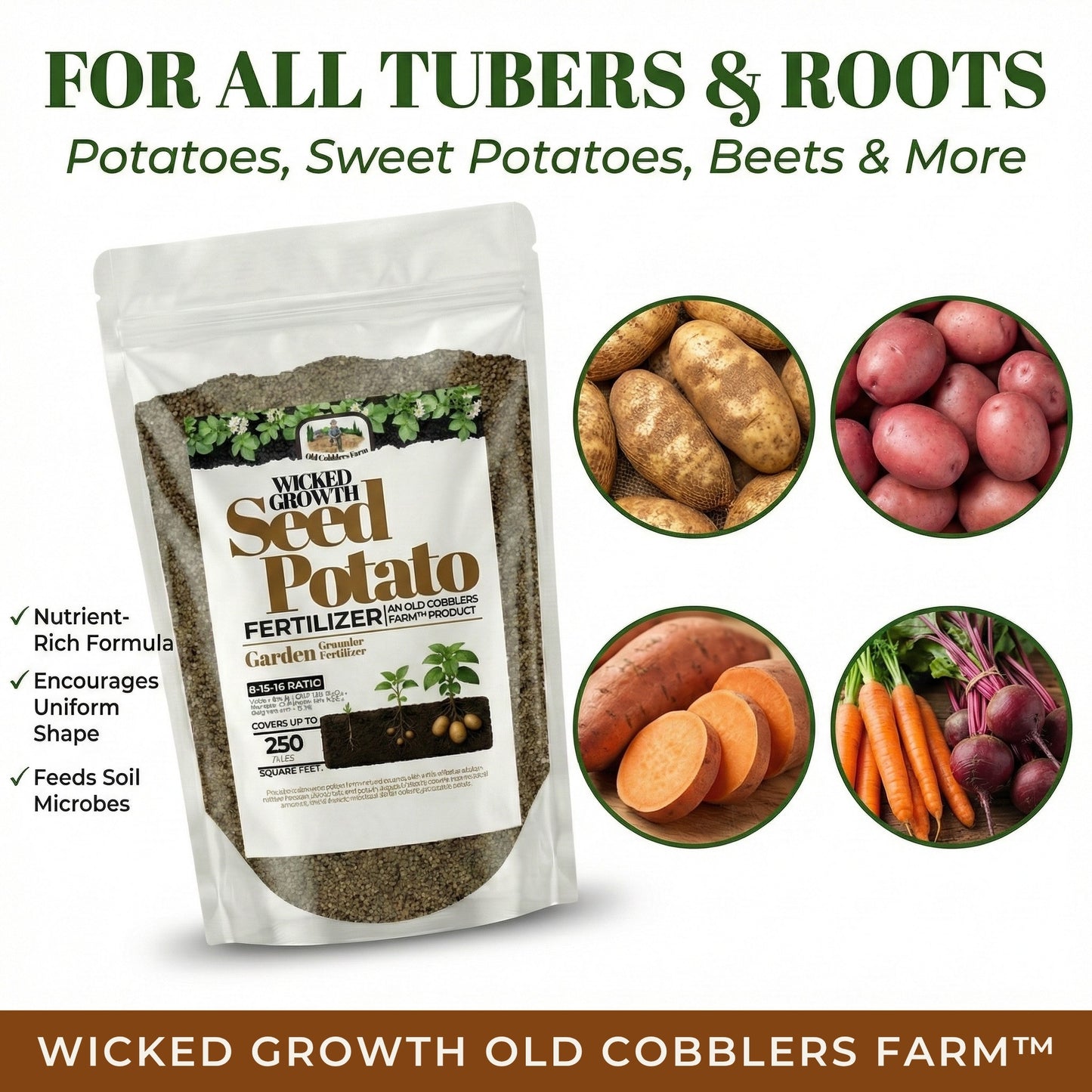 Wicked Growth Seed Potato Fertilizer