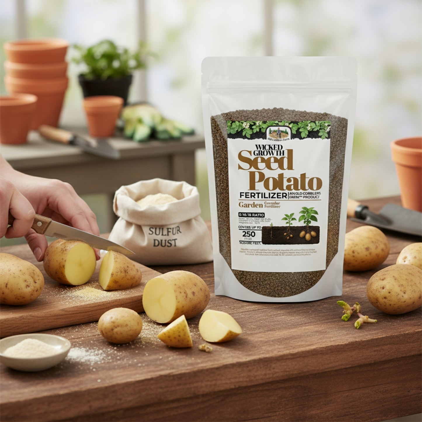 Wicked Growth Seed Potato Fertilizer