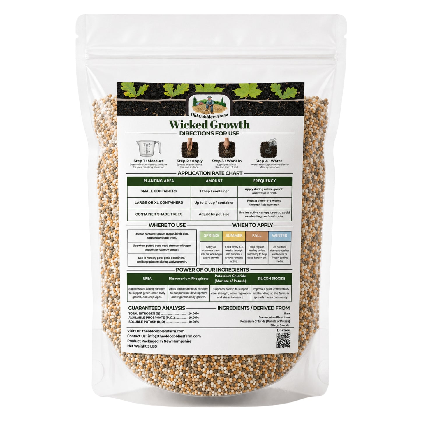 Wicked Growth Shade Trees Fertilizer