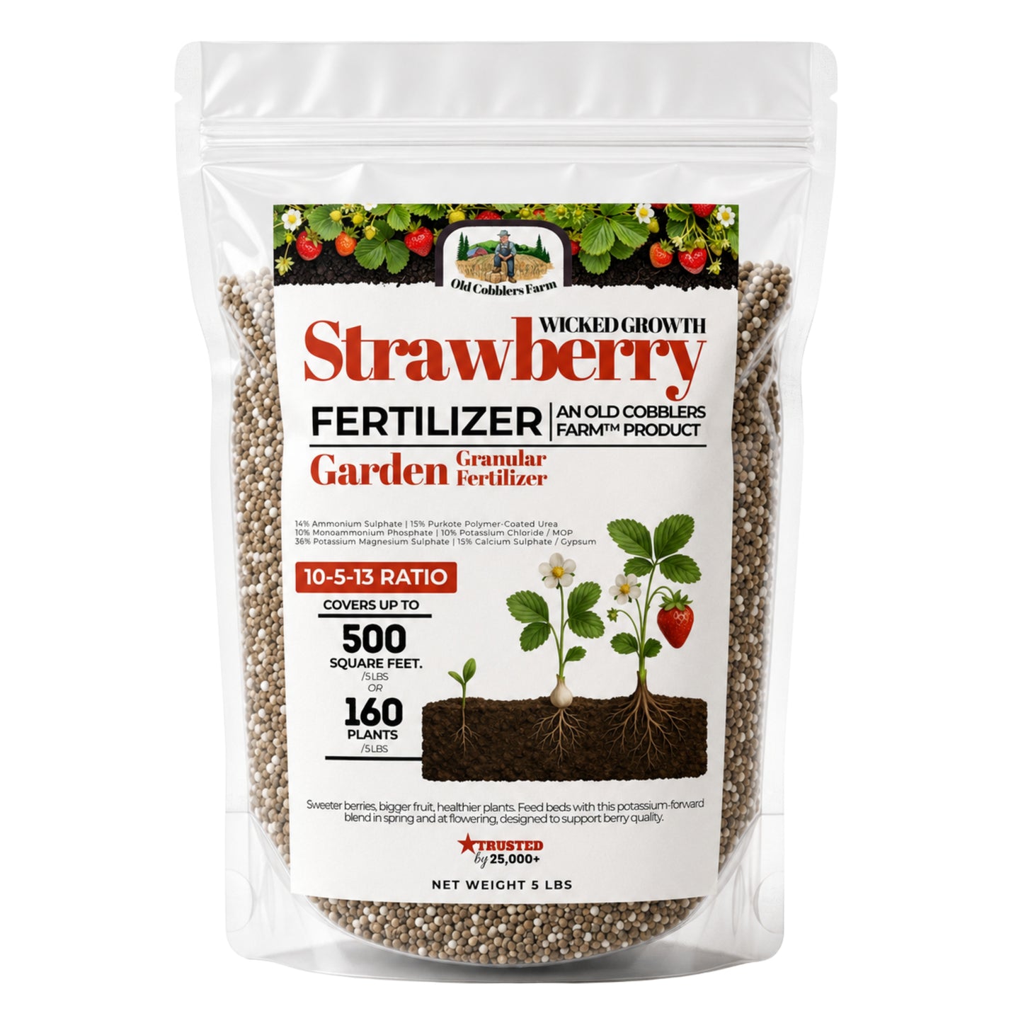 Wicked Growth Strawberry Fertilizer - Old Cobblers Farm
