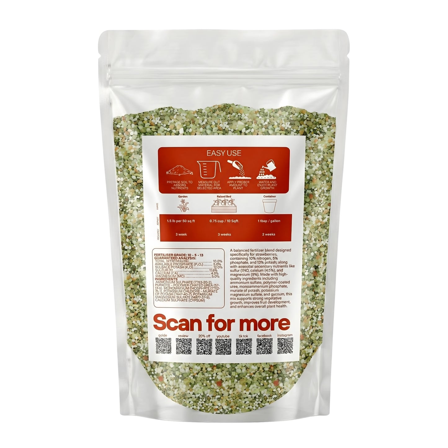 Wicked Growth Strawberry Fertilizer