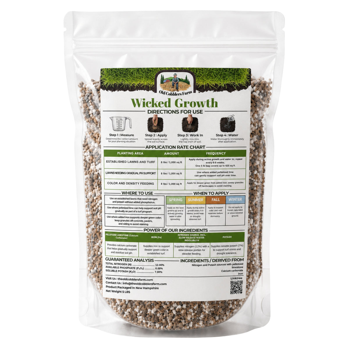 Wicked Growth Total Turf Lawn Fertilizer