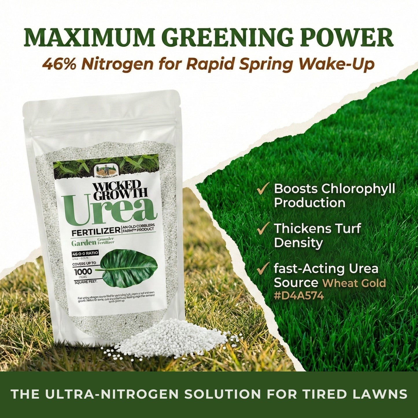 Wicked Growth High-Efficiency Urea Fertilizer