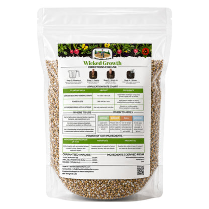 Wicked Growth Wildlife Deer Plot Fertilizer