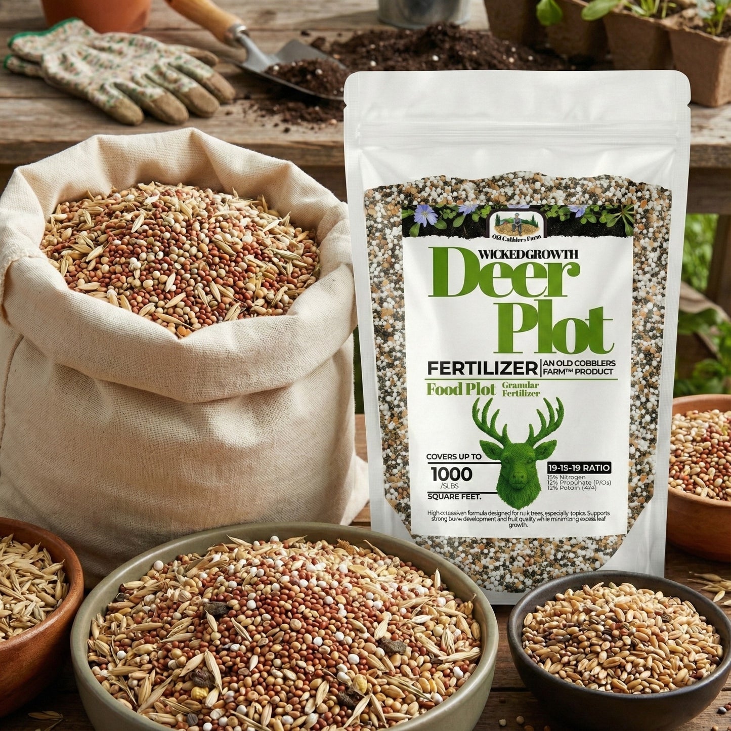 Wicked Growth Wildlife Deer Plot Fertilizer