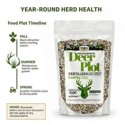 Wicked Growth Wildlife Deer Plot Fertilizer