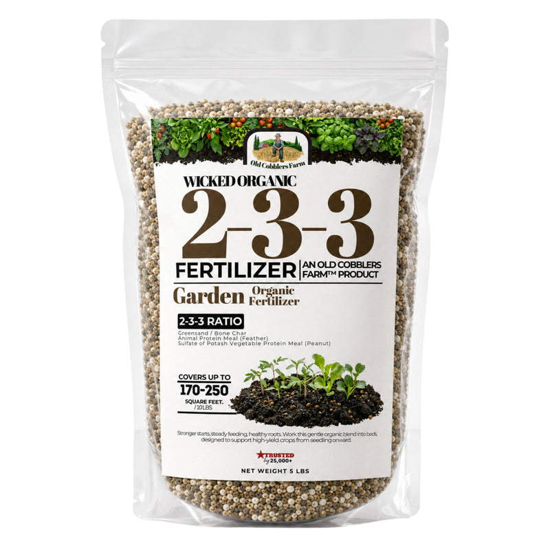 Wicked Organics 2-3-3 Fertilizer