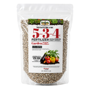 5-3-4 Fertilizer – Organic Gardening