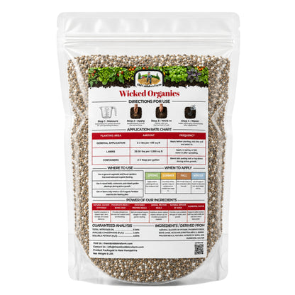 Wicked Organics 5-3-4 Fertilizer