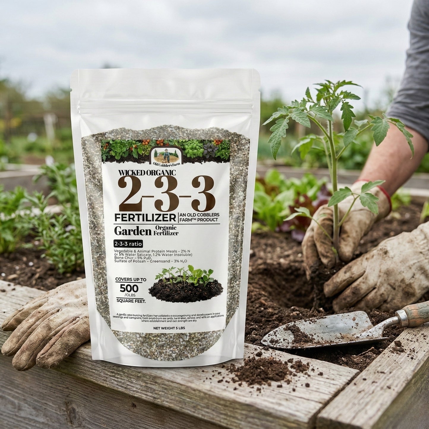 Wicked Organics 2-3-3 Fertilizer