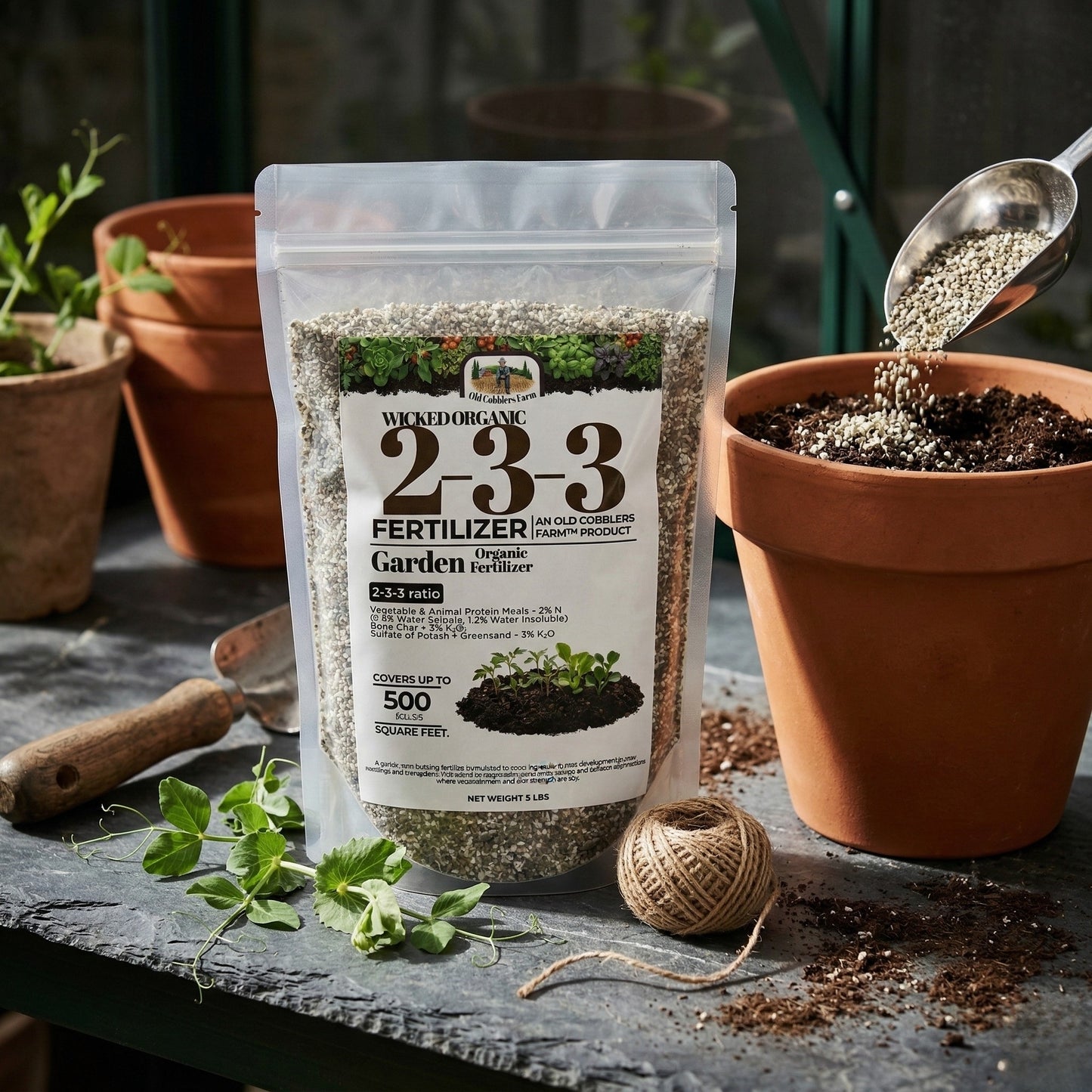 Wicked Organics 2-3-3 Fertilizer