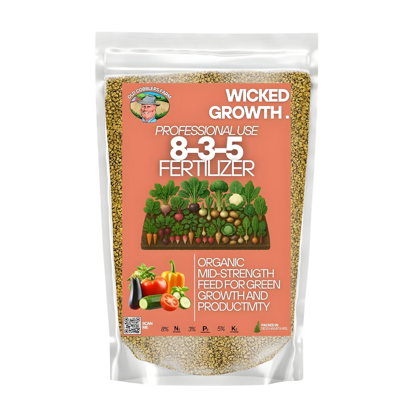 Wicked Organics 8-3-5 Fertilizer