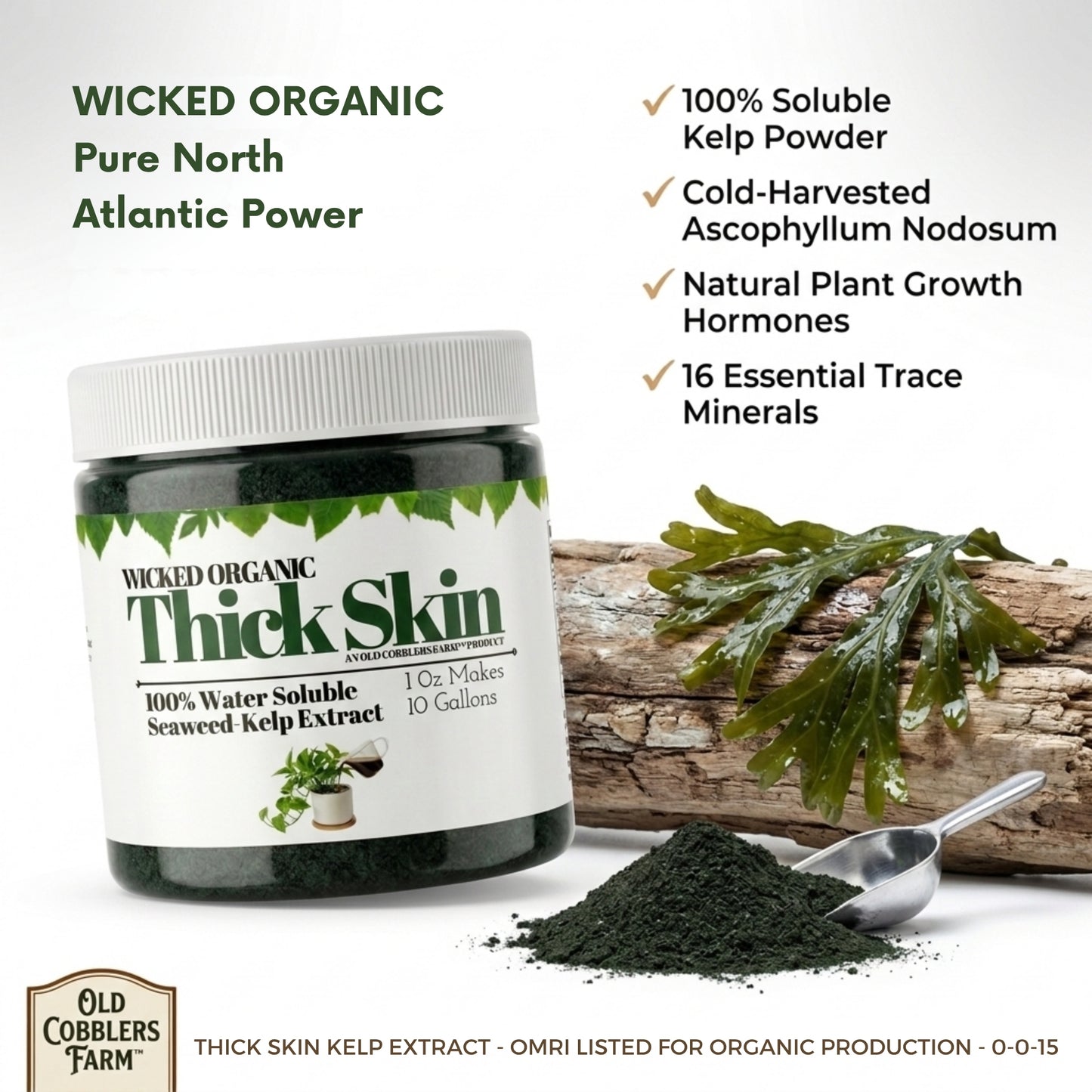 Wicked Organics Thick Skin Fertilizer