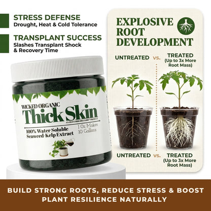 Wicked Organics Thick Skin Fertilizer