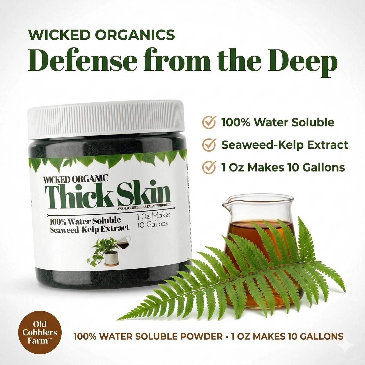 Wicked Organics Thick Skin Fertilizer