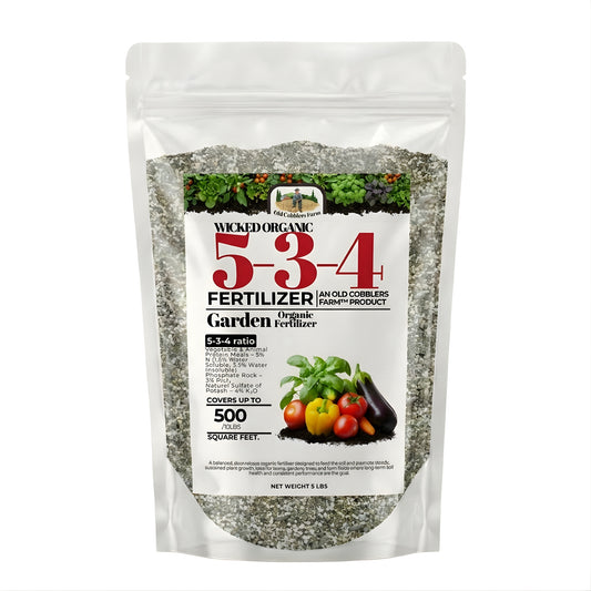 Wicked Organics 5-3-4 Fertilizer