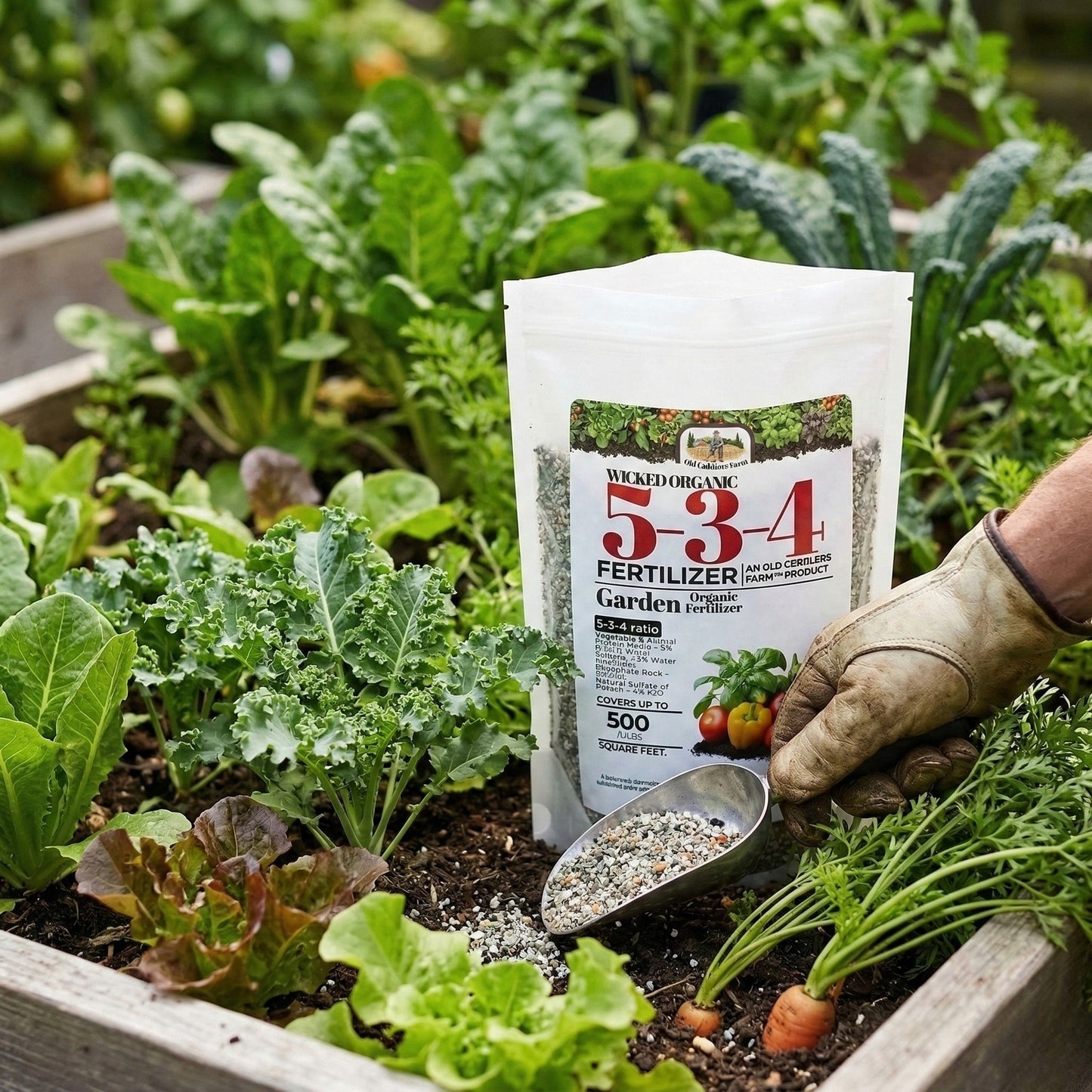 Wicked Organics 5-3-4 Fertilizer