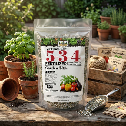 Wicked Organics 5-3-4 Fertilizer