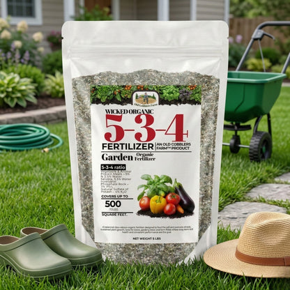 Wicked Organics 5-3-4 Fertilizer