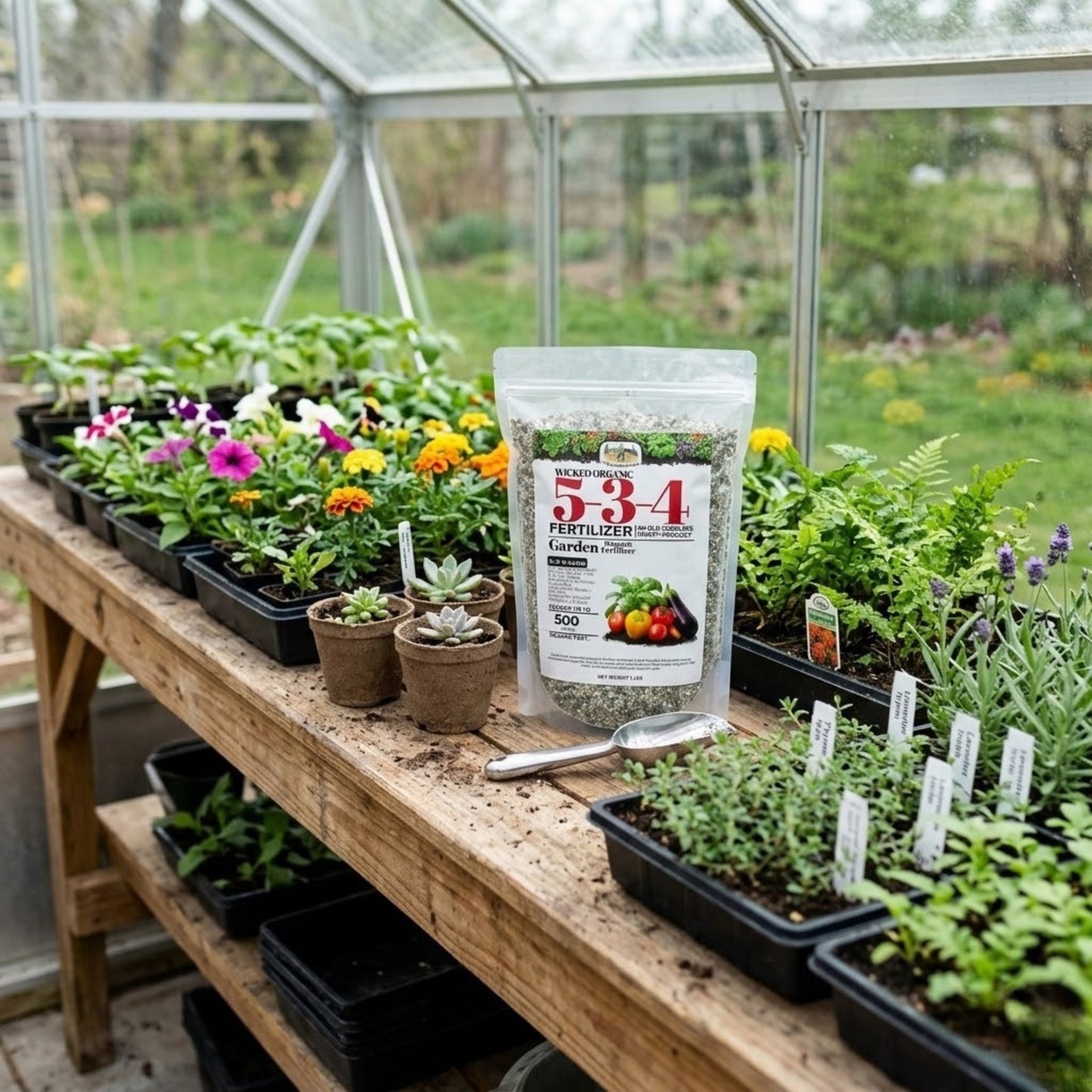 Wicked Organics 5-3-4 Fertilizer