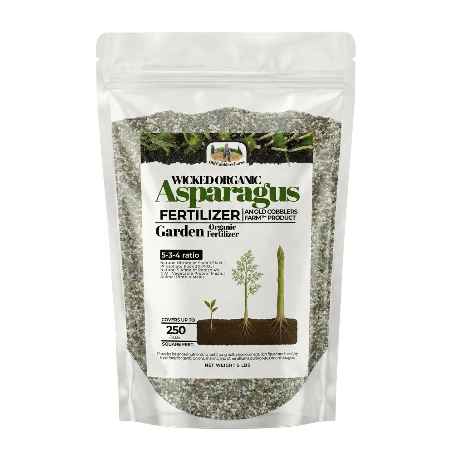 Wicked Organics Asparagus Fertilizer