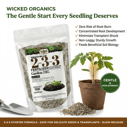 Wicked Organics 2-3-3 Fertilizer