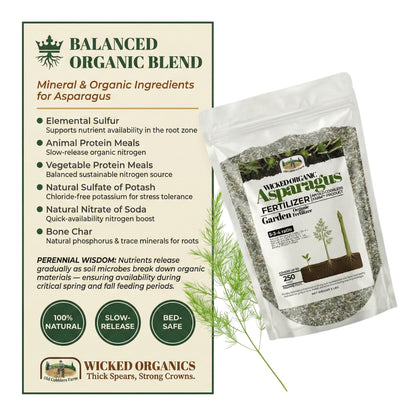 Wicked Organics Asparagus Fertilizer