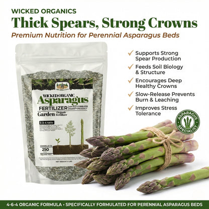 Wicked Organics Asparagus Fertilizer