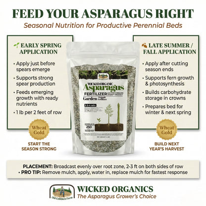 Wicked Organics Asparagus Fertilizer