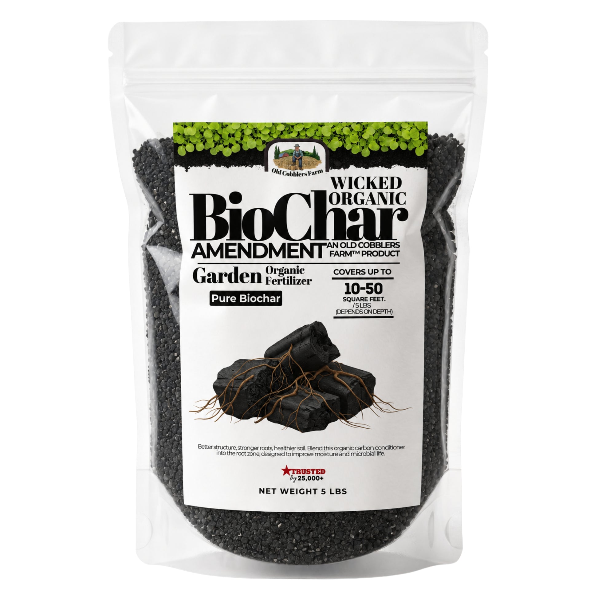 Wicked Organics Bio Char Fertilizer - Old Cobblers Farm