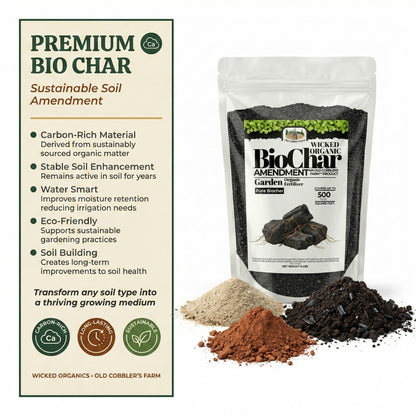 Wicked Organics Bio Char Fertilizer