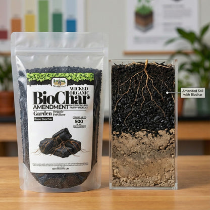 Wicked Organics Bio Char Fertilizer