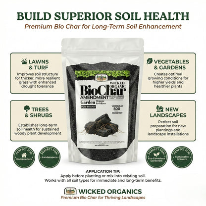 Wicked Organics Bio Char Fertilizer