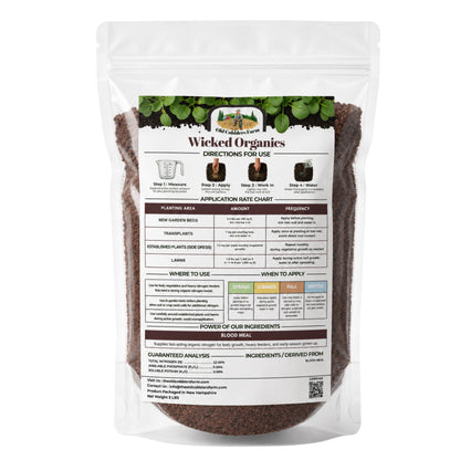Wicked Organics Blood Meal Fertilizer