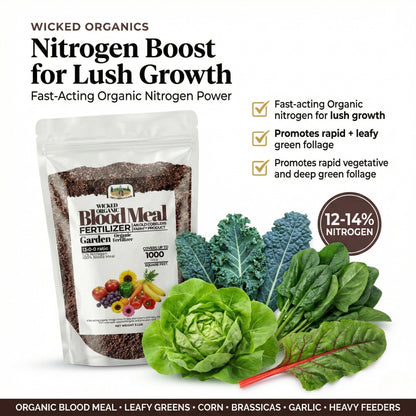 Wicked Organics Blood Meal Fertilizer