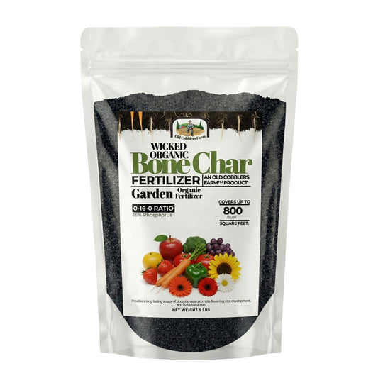 Wicked Organics Bone Char Fertilizer