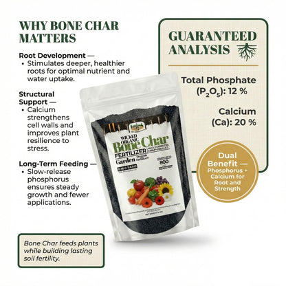 Wicked Organics Bone Char Fertilizer