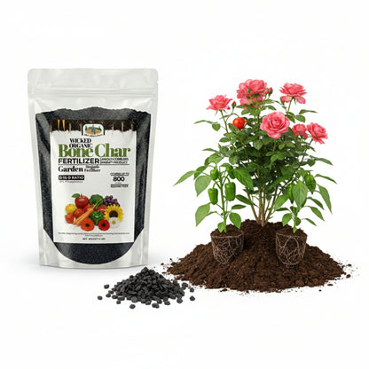 Wicked Organics Bone Char Fertilizer