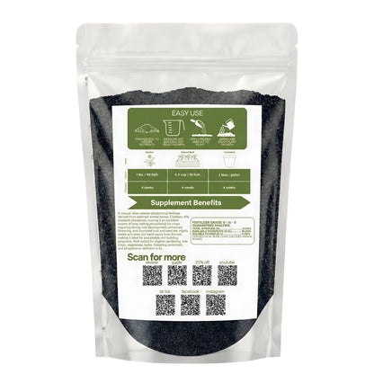 Wicked Organics Bone Char Fertilizer